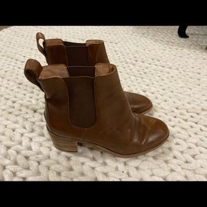 Madewell Raegan Boots English Saddle